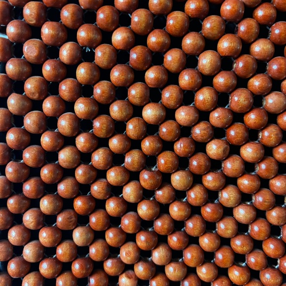 Brown beaded Cult Gia inspired bag - Picture 4 of 4